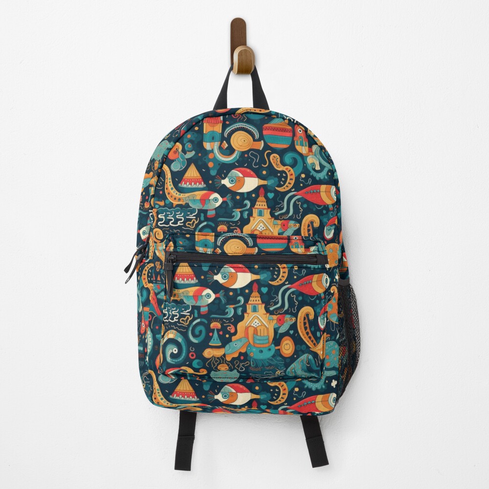 Item preview, Backpack designed and sold by The-Patterns.