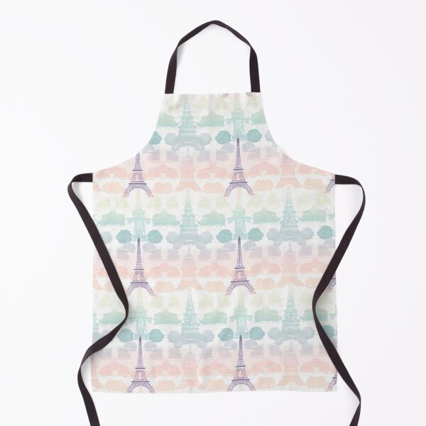 Item preview, Eiffel Tower Springtime Travel Tile | Minimalist Pastel Wanderlust Pattern designed and sold by FamMeetsWorld.