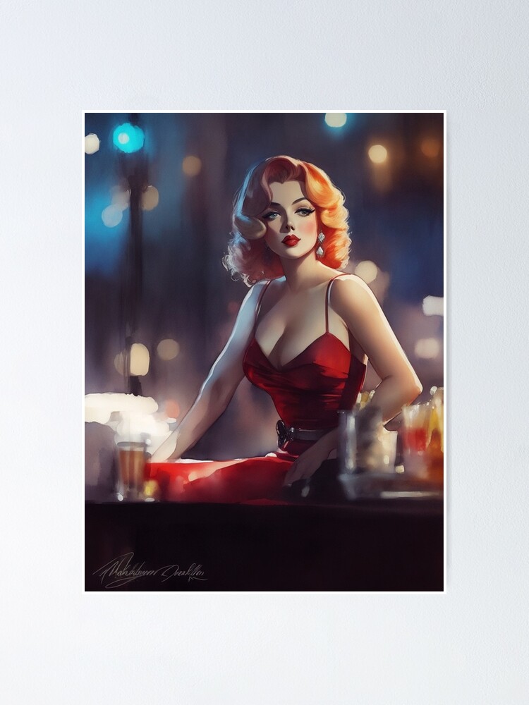 佐藤誠高 Red Woman2  Giclee print Red Woman 2Red Woman 2|佐藤誠高Naritaka Satoh