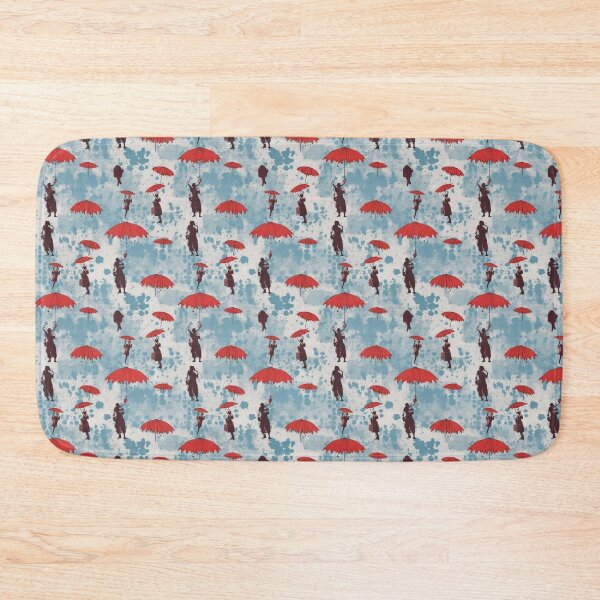 Item preview, Summer rain with red umbrella - cloudburst of emotions designed and sold by Pixelboys.