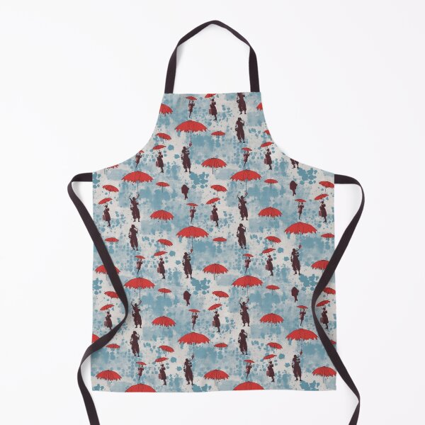 Item preview, Summer rain with red umbrella - cloudburst of emotions designed and sold by Pixelboys.