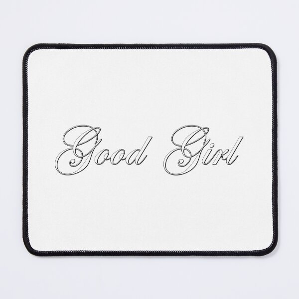 Item preview, Good Girl - White on Black designed and sold by TeaseMePleaseMe.