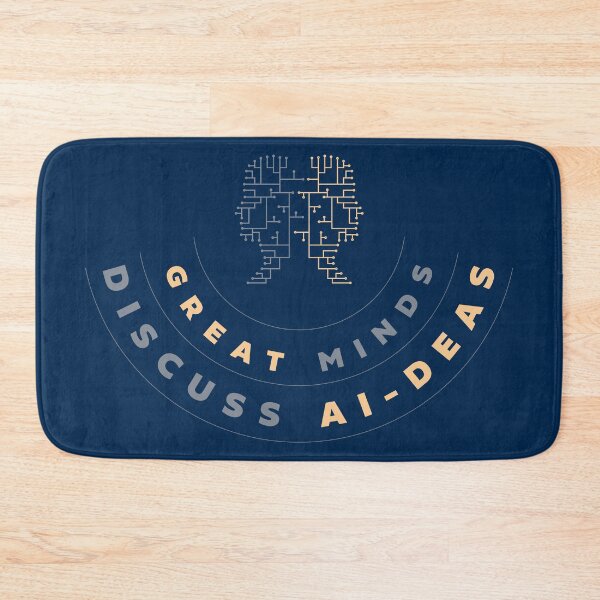 Item preview, Great Minds Discuss AI-deas designed and sold by iamKaye.