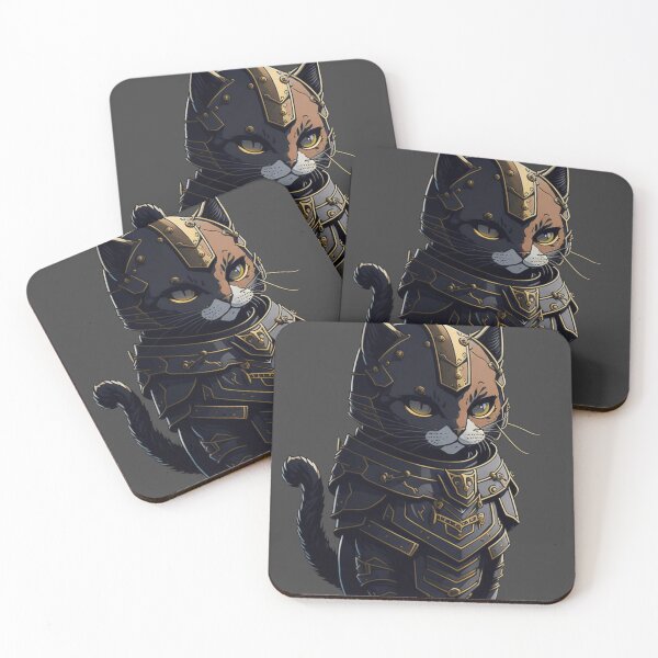 Item preview, Cat in Armor Art designed and sold by YrtemmyS.