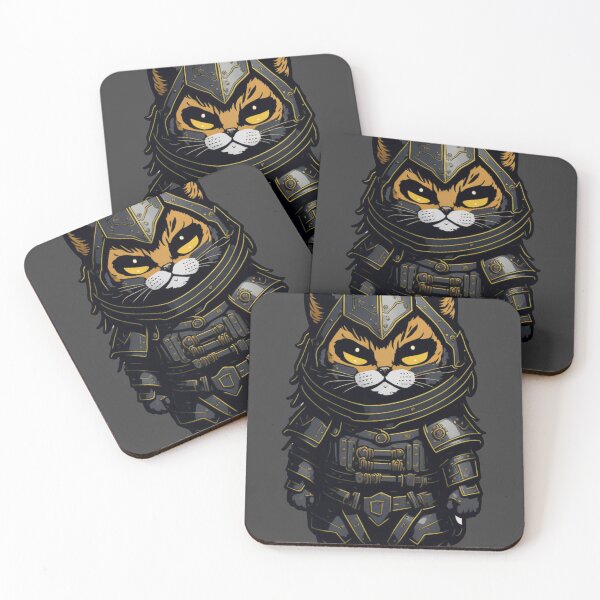 Item preview, Cat in Armor Art designed and sold by YrtemmyS.