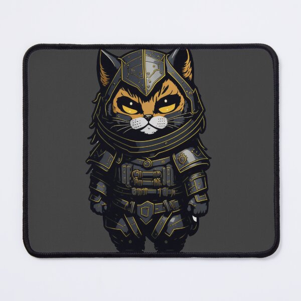 Item preview, Cat in Armor Art designed and sold by YrtemmyS.