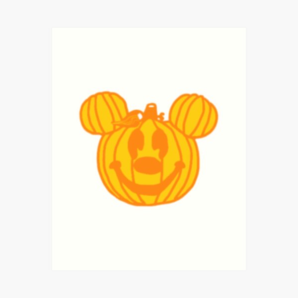 patrones de talla de calabaza de mickey mouse imprimibles