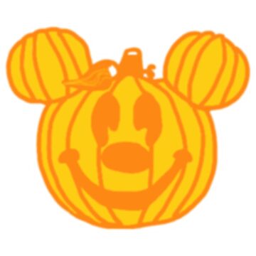 patrones de talla de calabaza de mickey mouse imprimibles