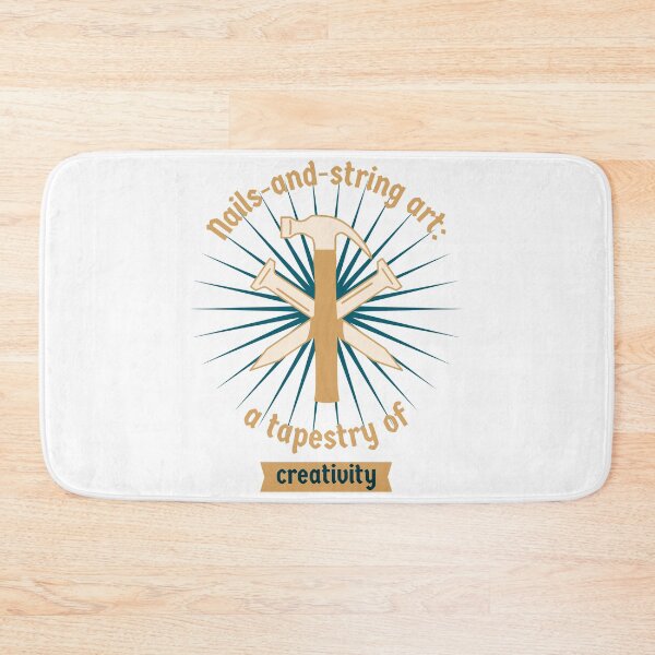Item preview, Nails-and-string art: A tapestry of creativity. designed and sold by ukSubhanart.