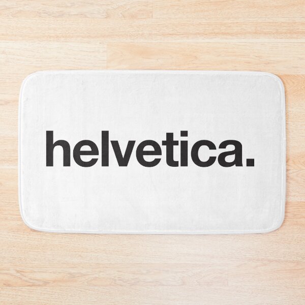 Item preview, Helvetica Simple Helvetica Typography Design designed and sold by TypeFace-Art.