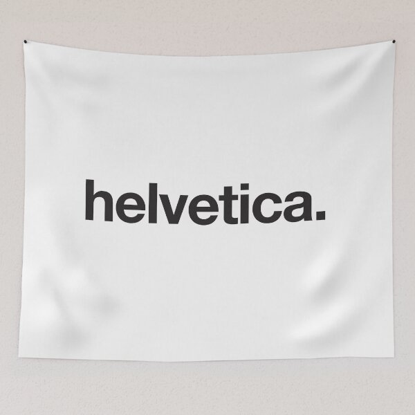 Item preview, Helvetica Simple Helvetica Typography Design designed and sold by TypeFace-Art.