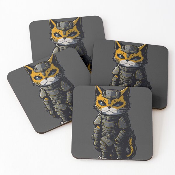 Item preview, Cat in Armor Art designed and sold by YrtemmyS.