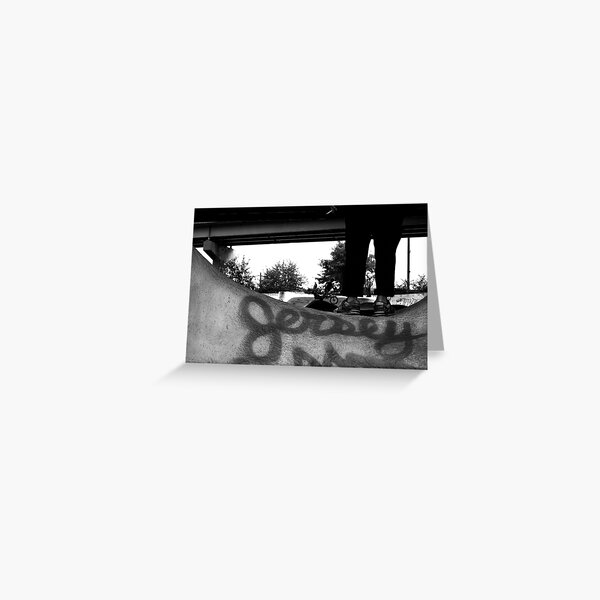 Dark Jersey Greeting Card