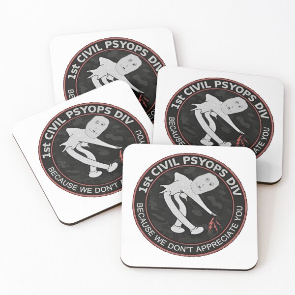 Item preview, 1st Civil Psyops DIV - Becuase we don't appreciate you designed and sold by MertsWeirdItems.