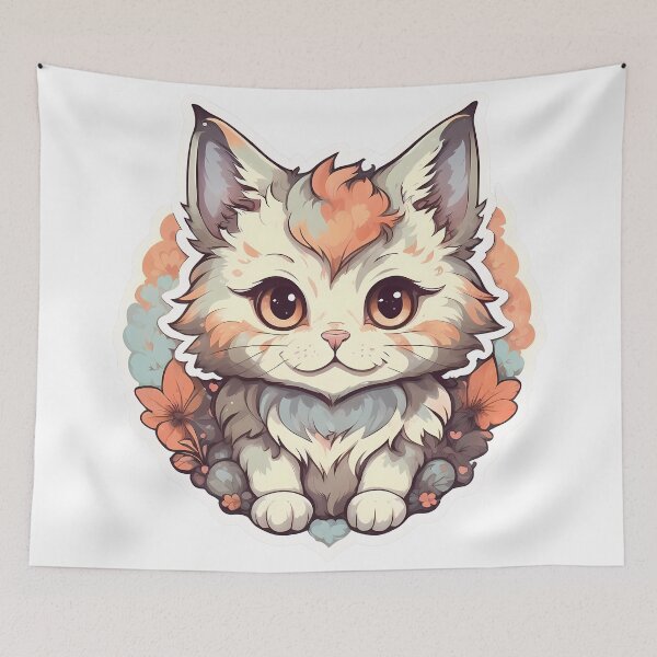 Item preview, RetroCute Kitty Cat designed and sold by memefit.