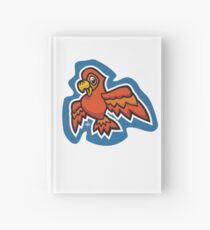 Orange Parrot Hardcover Journal