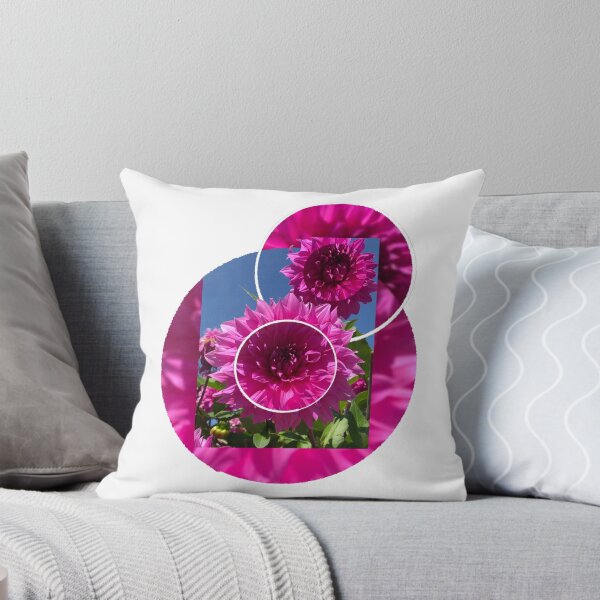 Item preview, Pink flowers in a circular design designed and sold by MK-Marvin.