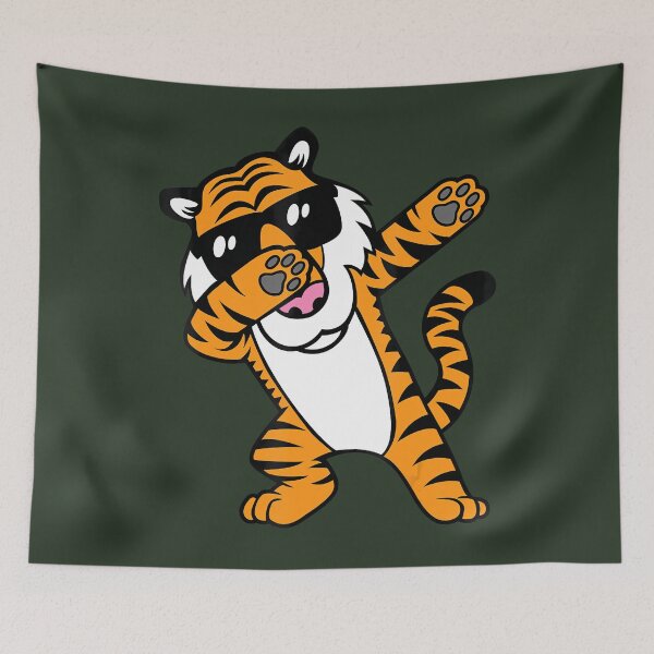 Item preview, Dabbing Tiger 	 Funny Cool Dancing Big Cat Dab 		 designed and sold by qyqklpemgbi28.