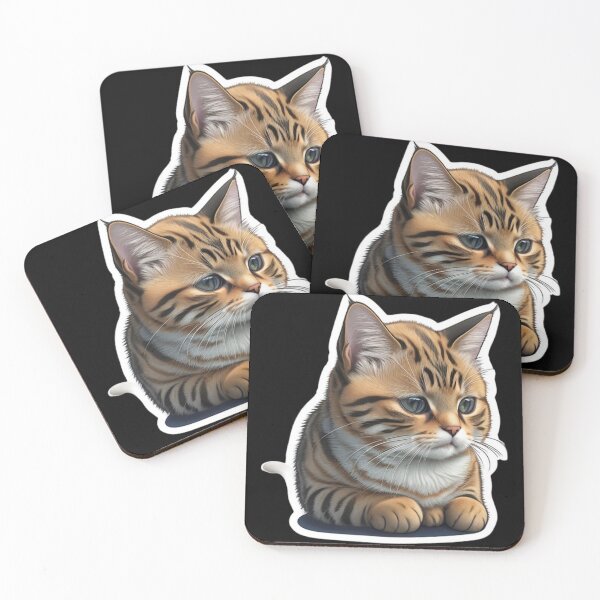 Item preview, sad cat designed and sold by BAHO STORE.