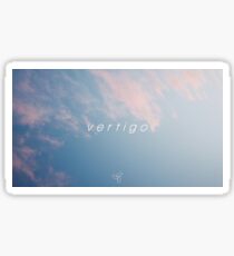 Eden Vertigo shirt and sticker Sticker