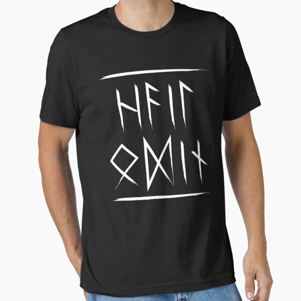 Item preview, Hail Odin Pagan Norse Runes Futhark Mask  designed and sold by EdwinRaynor9.