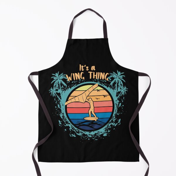 Item preview, It's a Wing Thing Retro Vintage Wing Foil Wing Surf Wingfoiler Wingsurfer designed and sold by LumbardaDesigns.