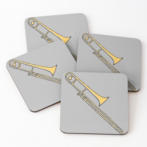 Item preview, Trombone Stamp  designed and sold by Rocket-To-Pluto.
