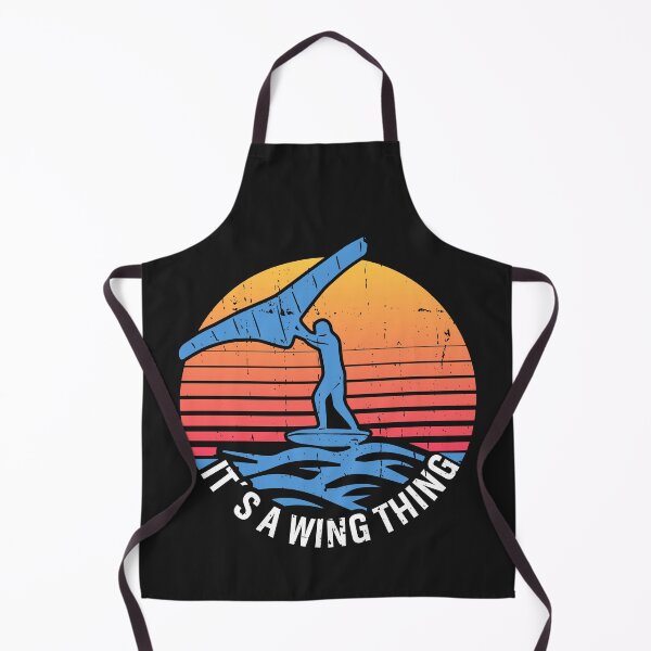 Item preview, It's a Wing Thing Retro Vintage Wing Foil Wing Surf Wingfoiler Wingsurfer designed and sold by LumbardaDesigns.