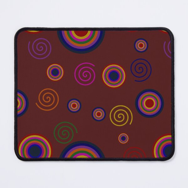 Item preview, Pride: Rainbow coloured Circles: On Red designed and sold by TheScraggyBeard.