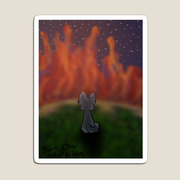 Item preview, Watching The Flames Rise  designed and sold by Flamekitty.
