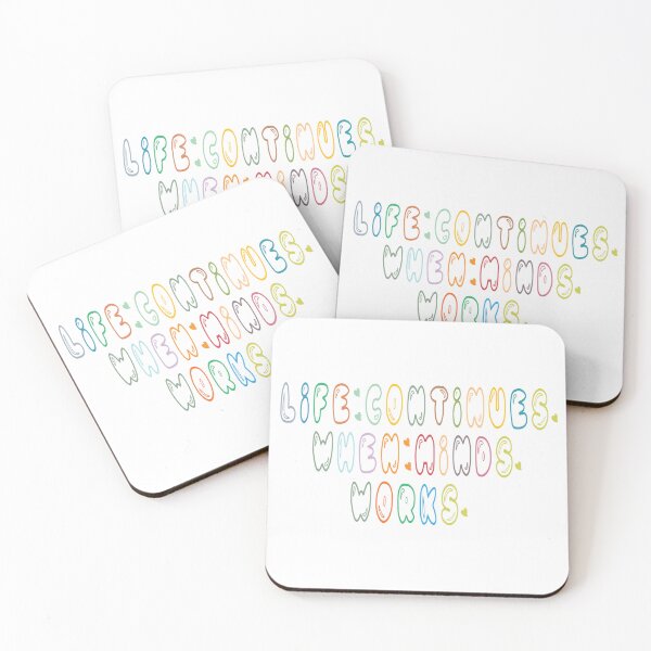 Item preview, Life Continues When Minds Works designed and sold by ABDOULAH.