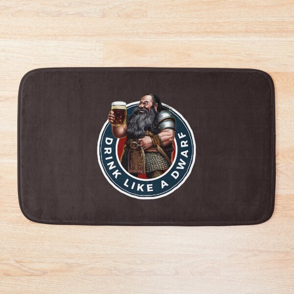 Item preview, Drink Like a Dwarf - Dark designed and sold by stackyteez.
