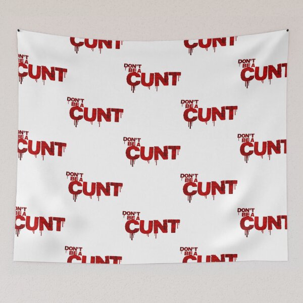 Item preview, QUOTE Don´t be a cunt (Billy -TV show series) designed and sold by tiecngoaitroii.