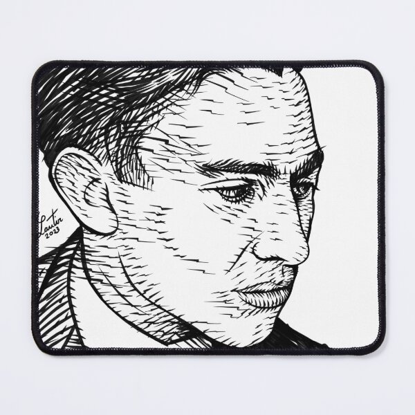 Item preview, RAYMOND RADIGUET ink portrait .1 designed and sold by lautir.