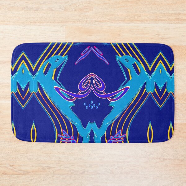 Item preview,  *Great Abstract Harmonious Yellow and Blue Orca Music Notes Painting - Geometric Symphony of Nature and Art -The Perfect Gift for Music and Orca Lover." designed and sold by Ralek.