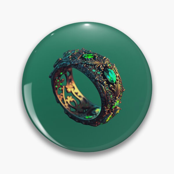 Item preview, Green ring Premium designed and sold by stackyteez.