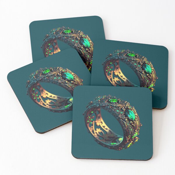 Item preview, Green ring Premium designed and sold by stackyteez.