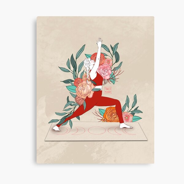 Yoga 2, Woman&Yoga Lienzo