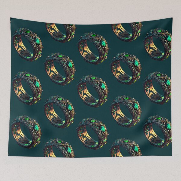 Item preview, Green ring Premium designed and sold by stackyteez.