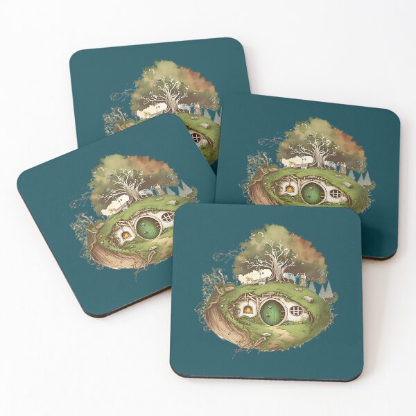 Item preview, Halfling Home - Round Doors designed and sold by stackyteez.