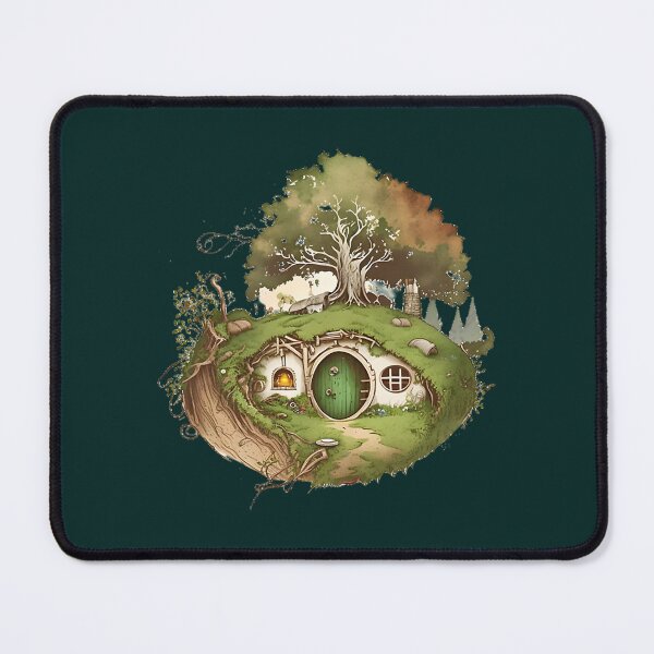 Item preview, Halfling Home - Round Doors designed and sold by stackyteez.