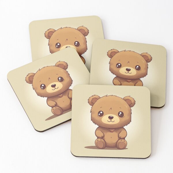 Item preview, Playful Little Bear - Charming Illustration Full of Joy and Playfulness designed and sold by Neuronexia.