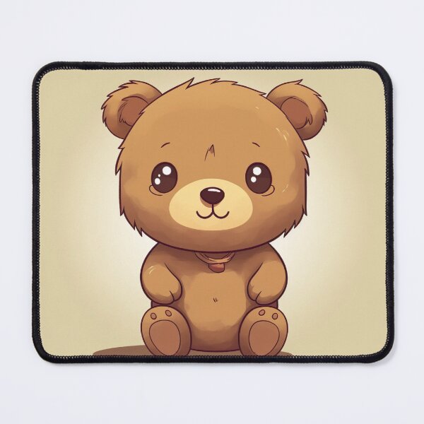 Item preview, Playful Little Bear - Charming Illustration Full of Joy and Playfulness designed and sold by Neuronexia.
