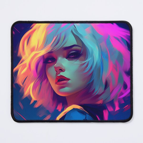 Item preview, Beautiful neon blonde girl designed and sold by Clearmind-Arts.