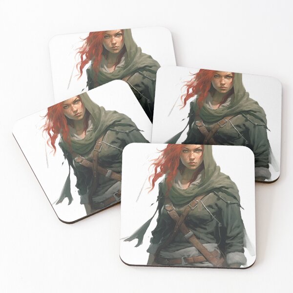 Item preview, Wasteland Female Warrior designed and sold by PrintifyWorld.