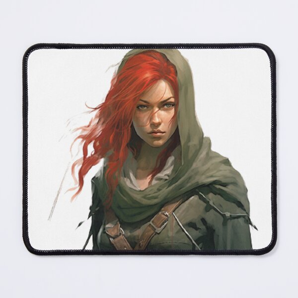 Item preview, Wasteland Female Warrior designed and sold by PrintifyWorld.