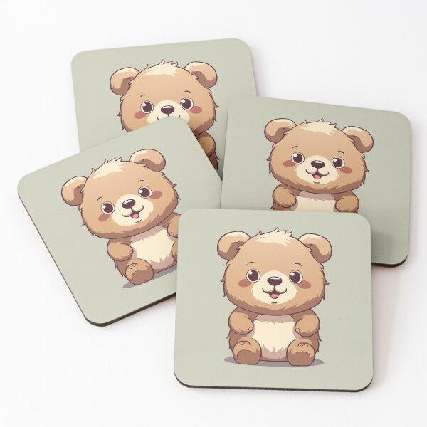 Item preview, Sweet Tooth Bear - Cute Illustration for Sweet Treat Lovers designed and sold by Neuronexia.