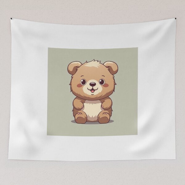 Item preview, Sweet Tooth Bear - Cute Illustration for Sweet Treat Lovers designed and sold by Neuronexia.