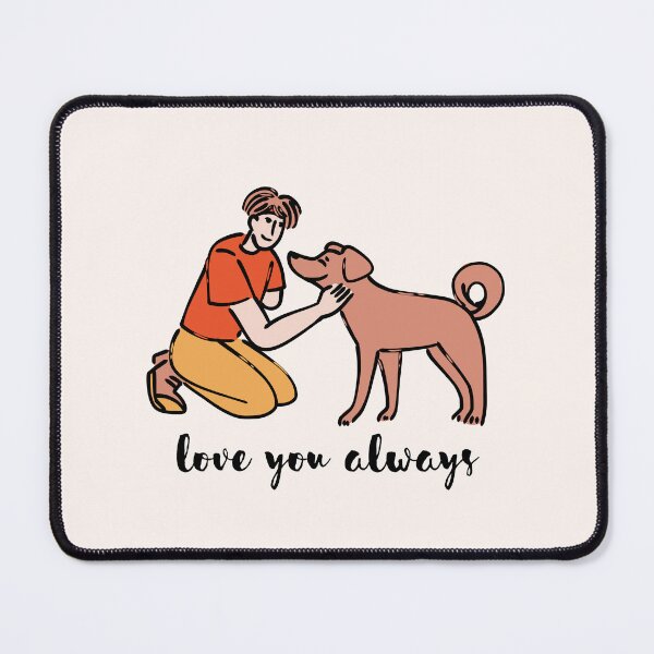 Item preview, Dog pet love you always passed away bereavement grieving quote brown miss you designed and sold by emcazalet.