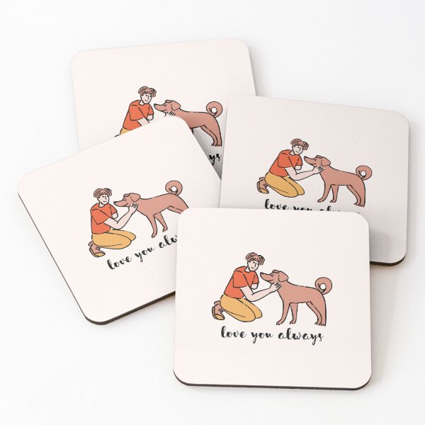 Item preview, Dog pet love you always passed away bereavement grieving quote brown miss you designed and sold by emcazalet.